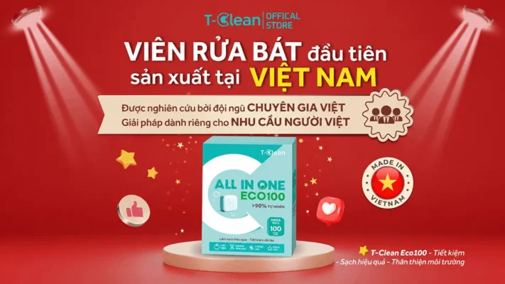 Top 10 loại viên rửa bát tốt nhất hiện nay