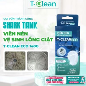 Viên vệ sinh máy giặt T-Clean Eco