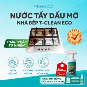 Tẩy dầu mỡ nhà bếp T-Clean Eco