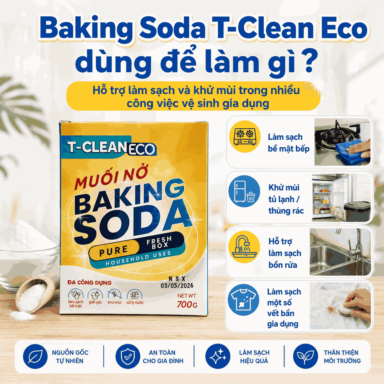 Baking Soda T-Clean Eco2