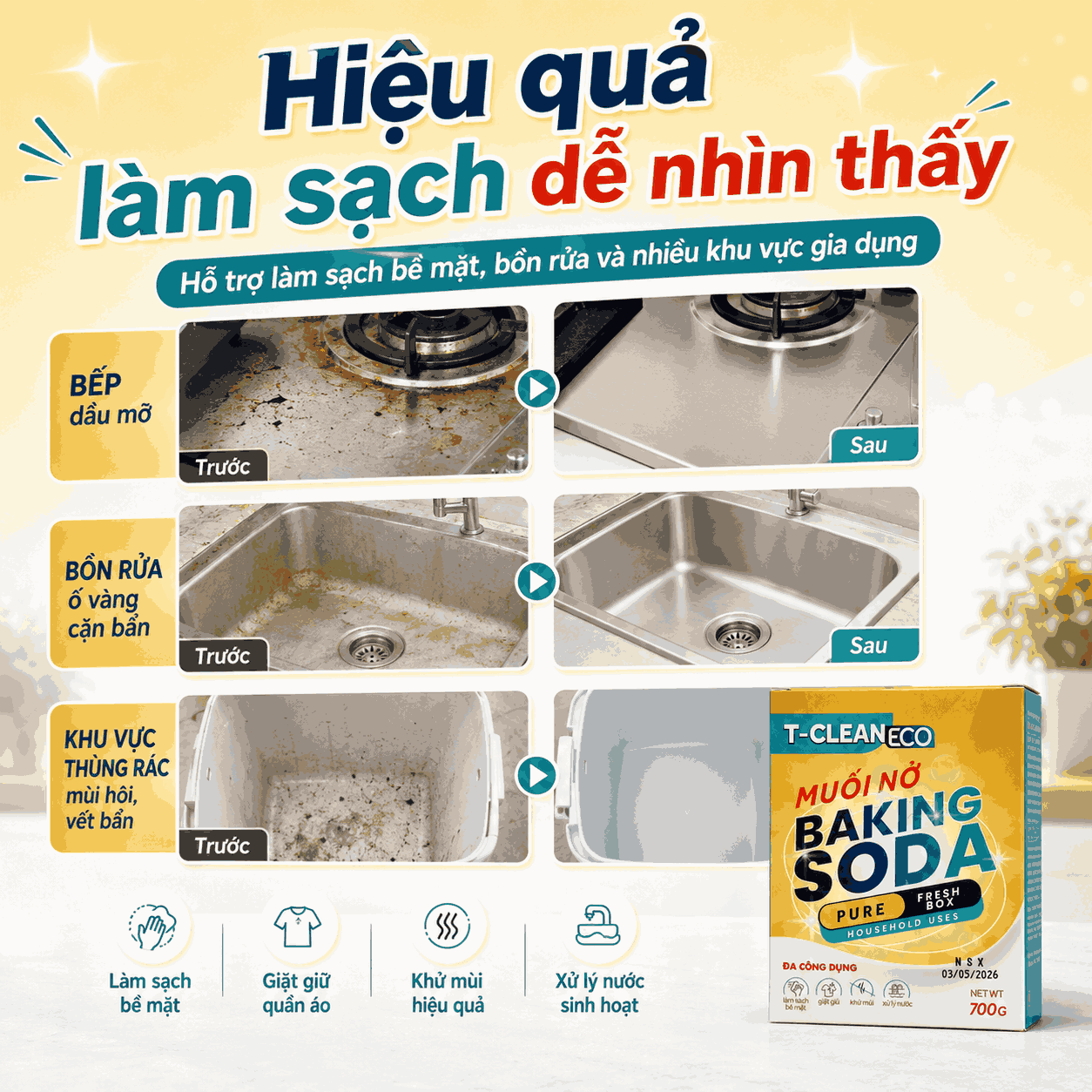 Baking Soda T-Clean Eco5