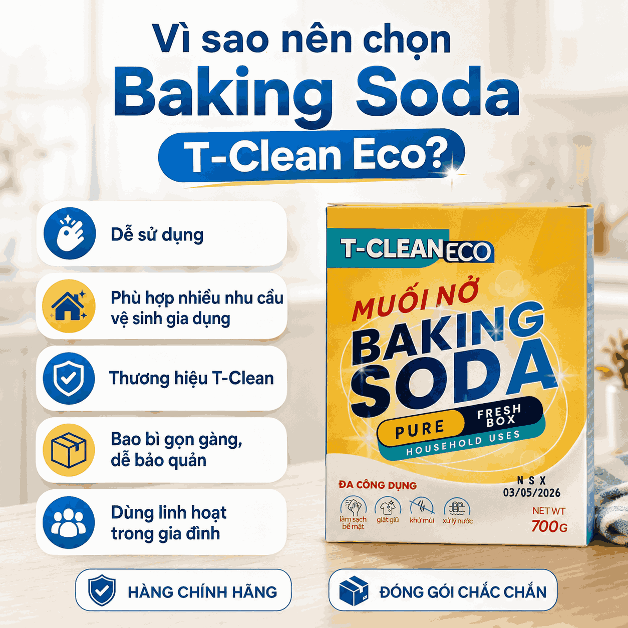 Baking Soda T-Clean Eco7