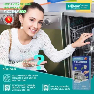 Viên vệ sinh máy rửa bát T-Clean Eco