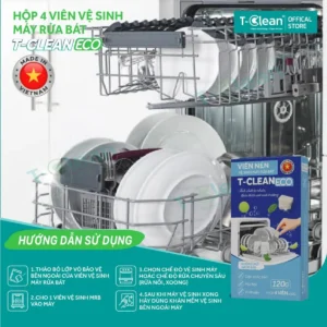 Viên vệ sinh máy rửa bát T-Clean Eco
