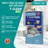 Hộp 4 Viên Vệ Sinh Máy Rửa Bát T-Clean Eco - Bảo Vệ Máy, Bát Đĩa Sạch Bóng