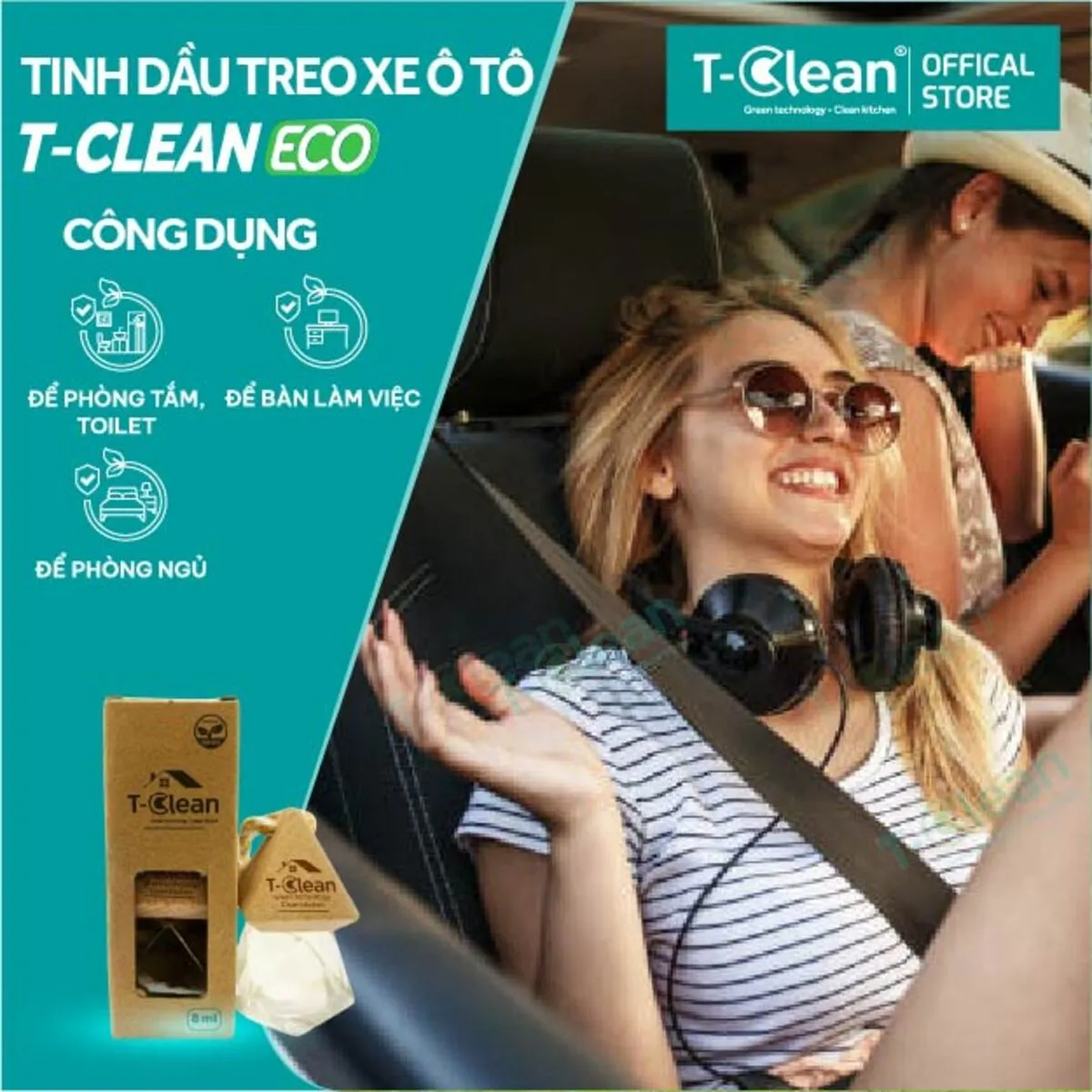 Tinh dầu treo xe ô tô 5_5 sản phẩm làm sạch gia dụng