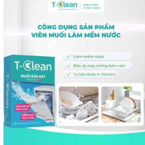Bao bì muối rửa bát T-Clean dùng cho máy rửa bát