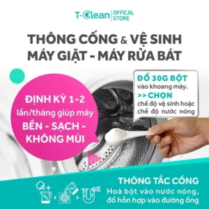 Bột làm sạch đă năng T-Clean Eco