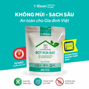 Bột rửa bát T-Clean Eco 1kg