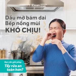 tẩy dầu mỡ nhà bếp t-clean eco