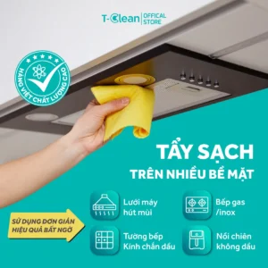 tẩy dầu mỡ nhà bếp t-clean eco