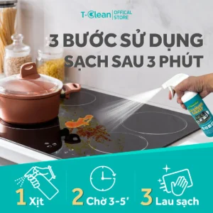tẩy dầu mỡ nhà bếp t-clean eco