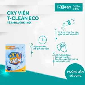 Bột oxy T-Clean Deep Clean hộp 500g