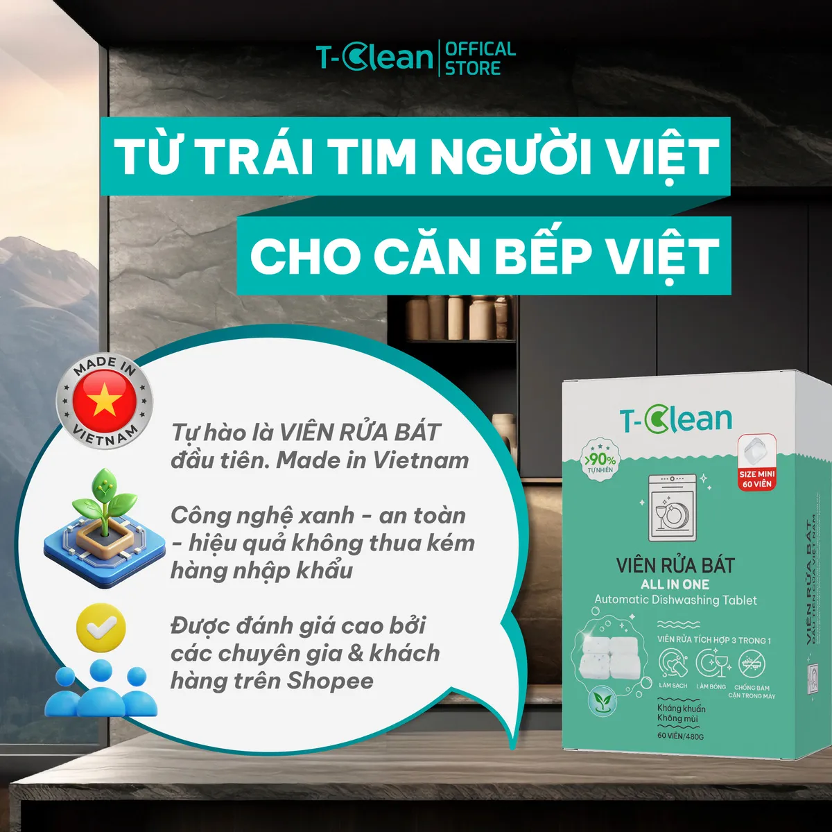 vien-rua-bat-tclean-eco-mini-6 Viên rửa bát T-Clean Mini 60 viên cho máy rửa bát