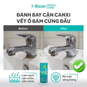 Xịt da năng làm sạch nhà tắm T-Clean Eco