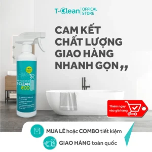 Xịt da năng làm sạch nhà tắm T-Clean Eco